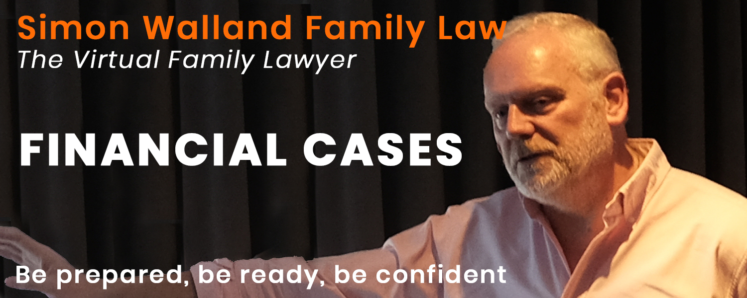 Financial Cases services available Simon Walland Family Law