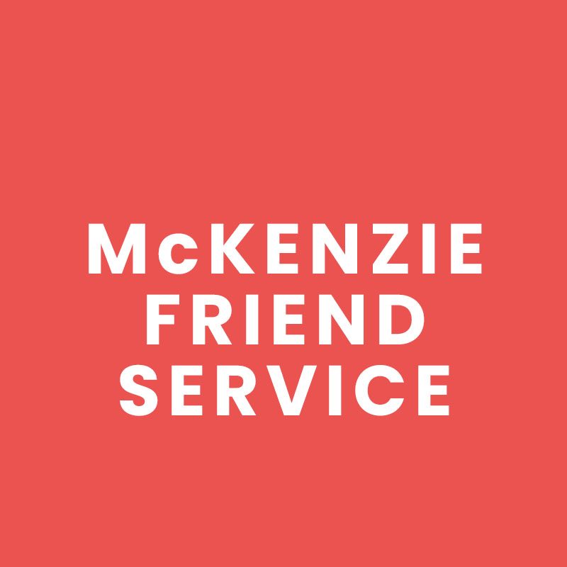 McKenzie Friend Services